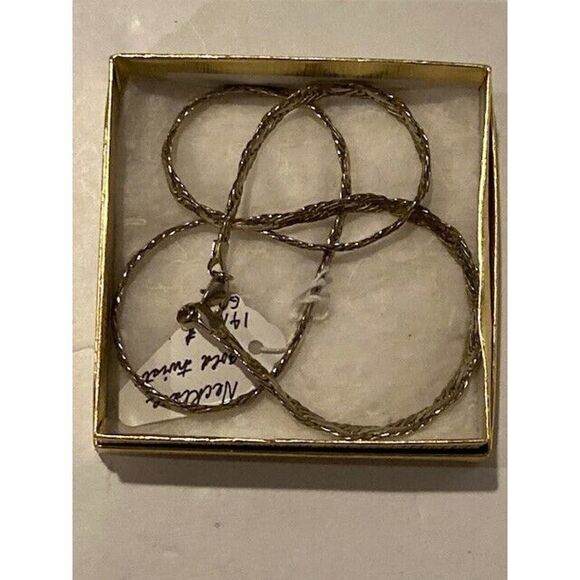 Women’s 14K Gold Plated 12” Fashion Necklace - Picture 6 of 9